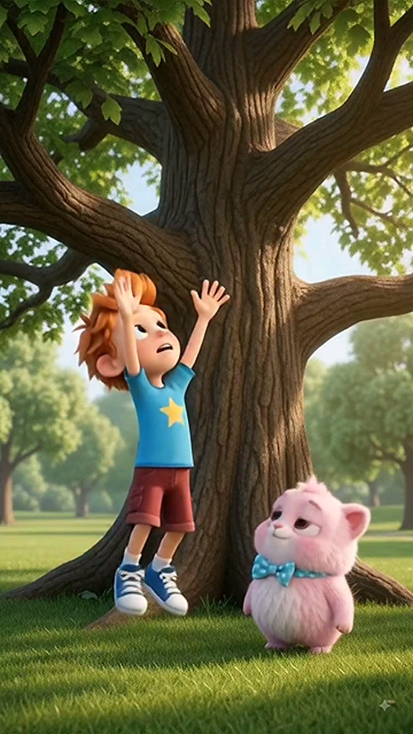 How To Reach The Tree? 📦 | Episode 3 #Shorts #AnimationLeo is too short to rea