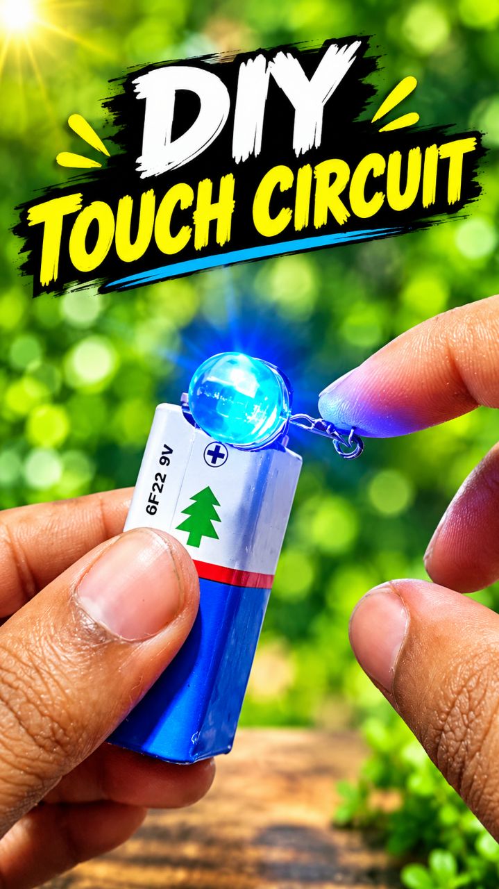 DIY Touch Sensor Circuit ⚡