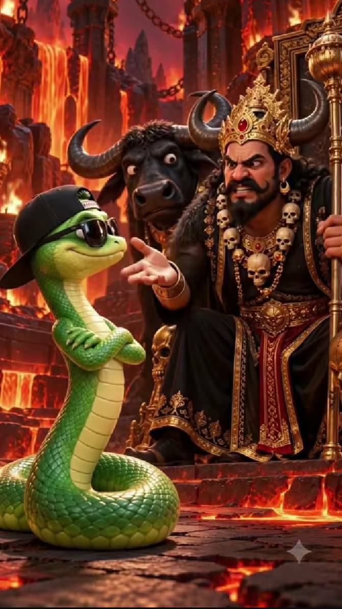 Yamraj Ja Raha Hai nark Log se🤣🤣🤣🤣