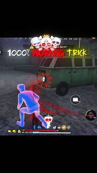 New trick unlocked  #freefire #garenafreefire