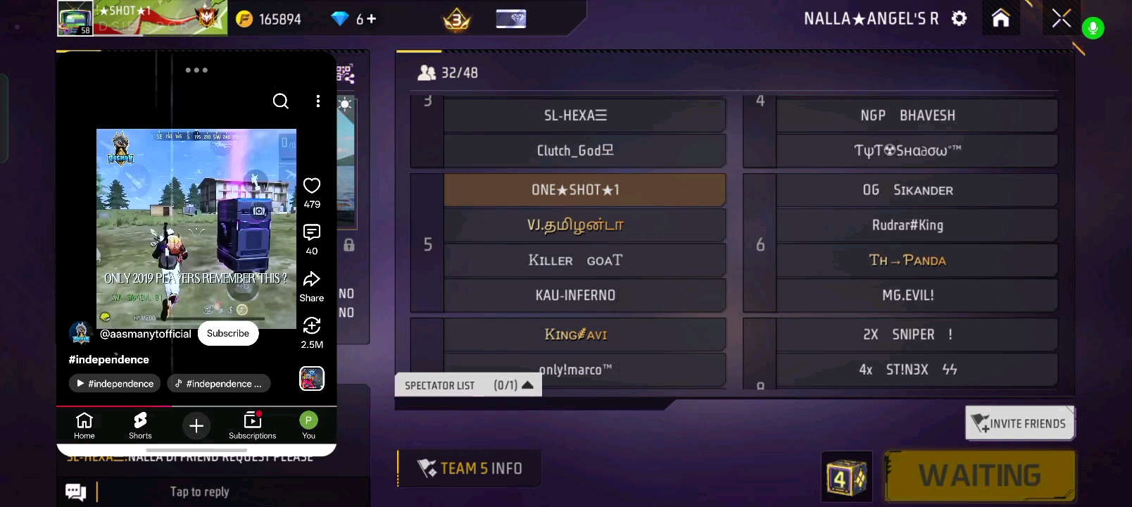 Playing with big ff player
