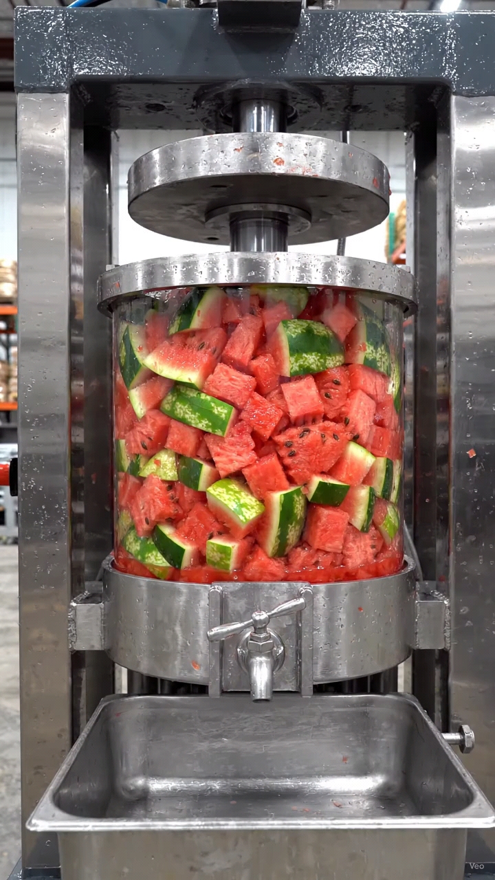 Watermelon Vs hydrolic prase 🍉🍉🍉
