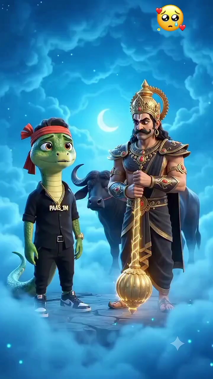 PM_AI_ANIMATION_STORY___यमराज_ने_दोस्त_का_सच_दिखा_दिया!_🥹🐍I_Miss_You_Dost_❤️‍🩹_#BestFriend_#Snake