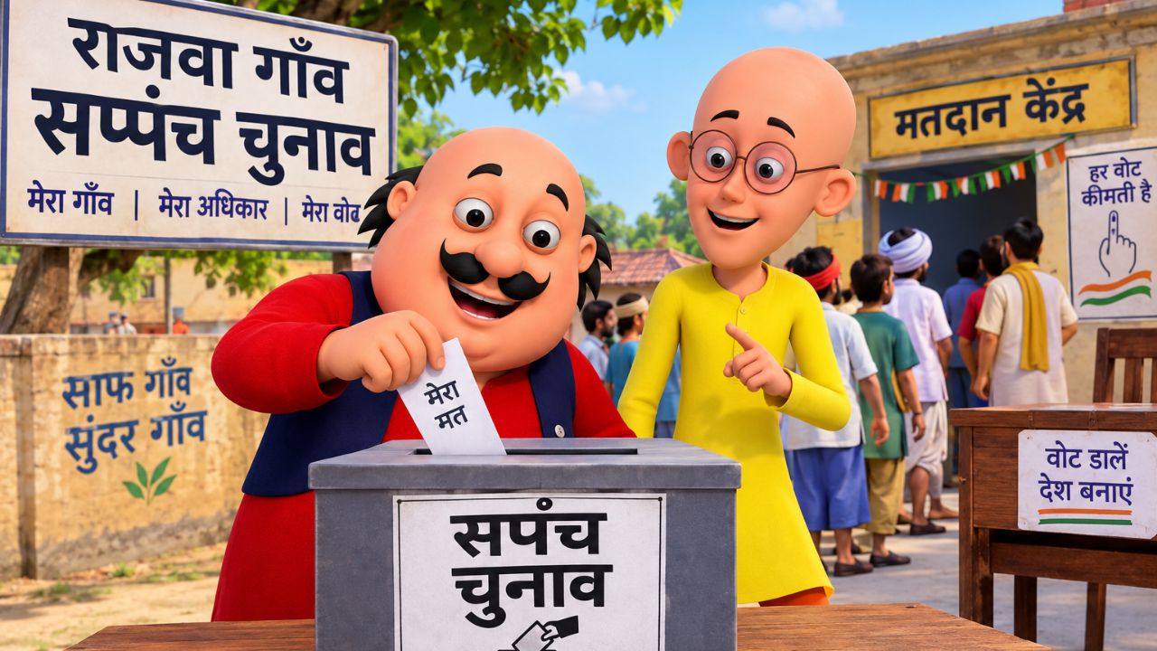 Motu Patlu comedy video AI 🤣।