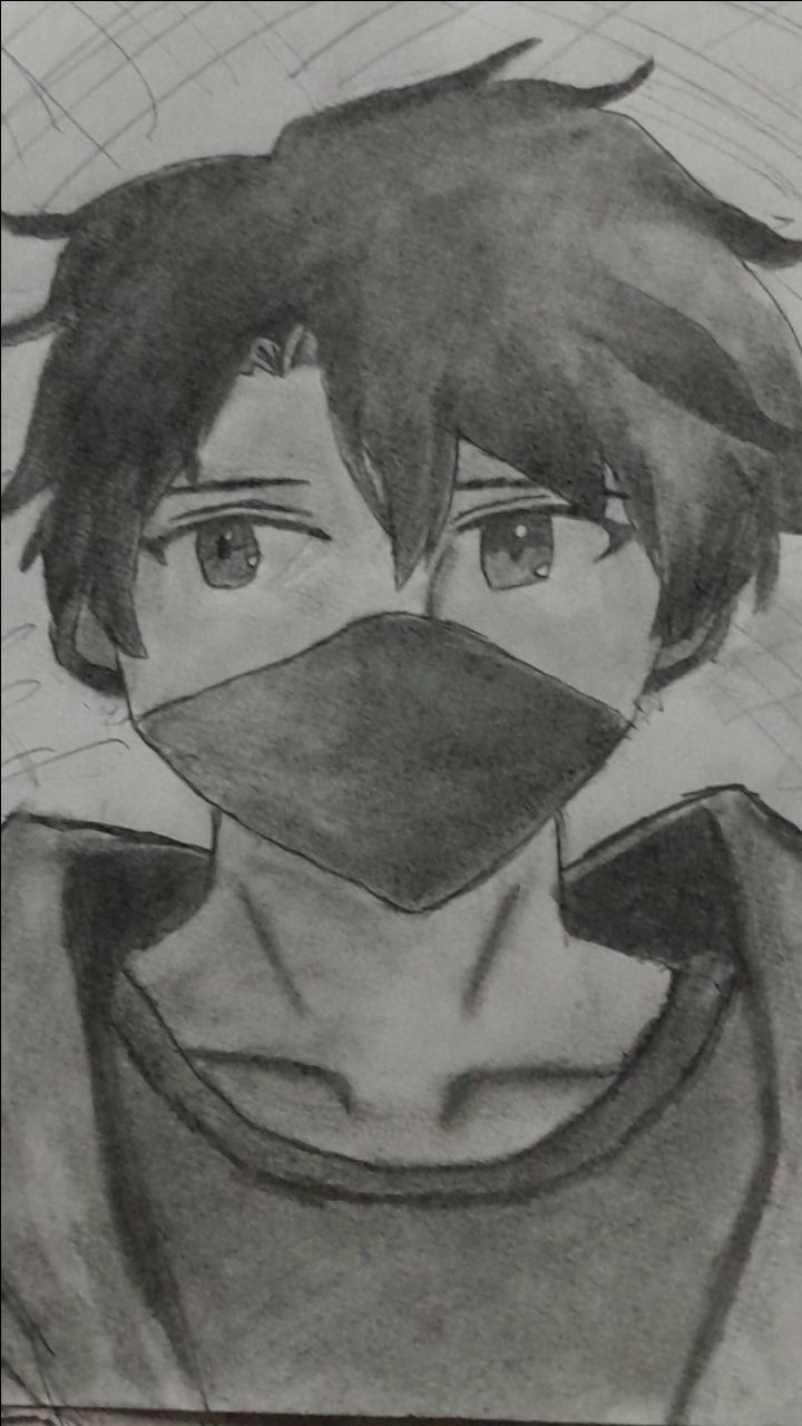Anime Drawing ✨ | Easy Anime Art for Beginners 🎨 #Shorts