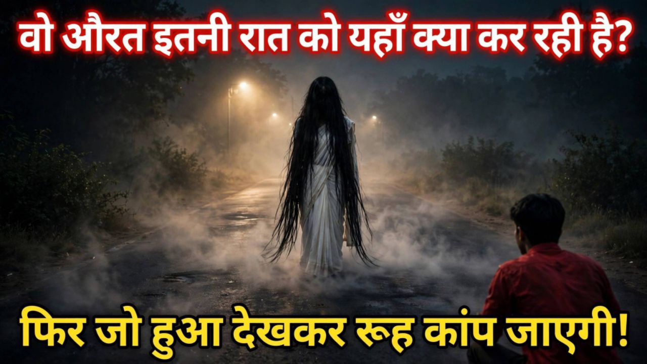 > वो औरत इतनी रात को यहाँ क्या कर रही है? 😱 फिर जो हुआ देखकर रूह कांप जाएगी