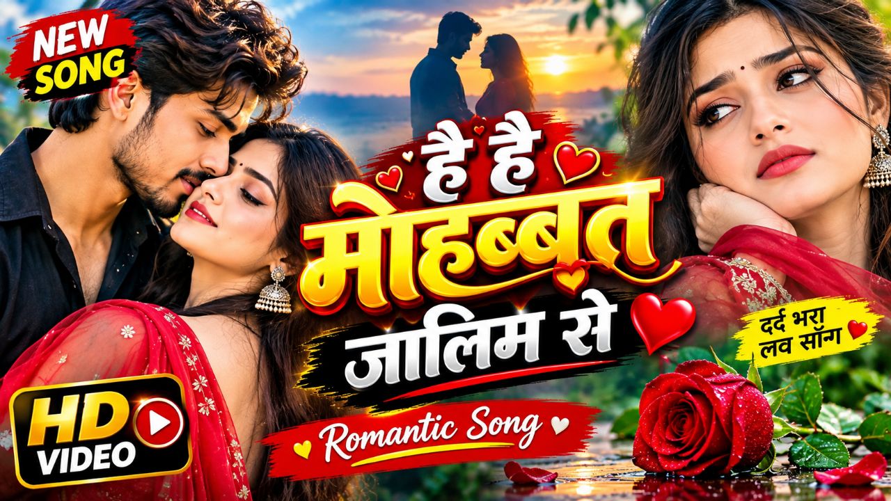 💔 Hai Hai Mohabbat Zalim Se ❤️ | दर्द भरा रोमांटिक सॉन्ग | New Love Song 2026 🎶 #trending