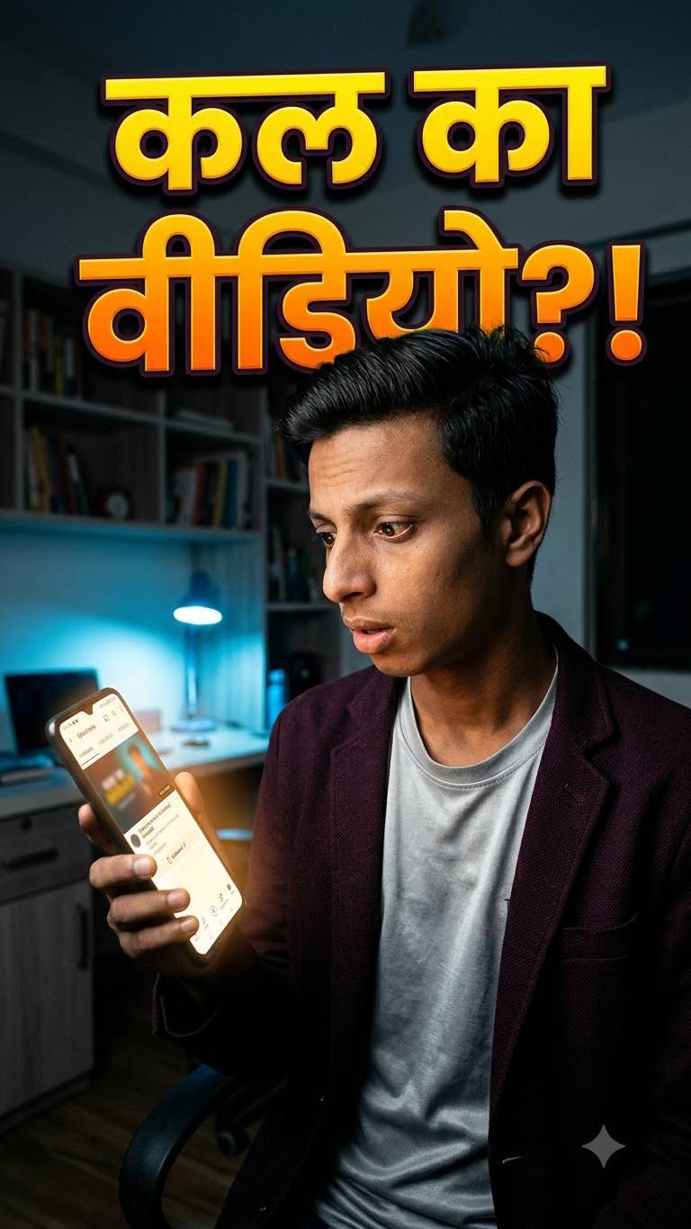 Title: मेरे फोन में कल का वीडियो कैसे आया? 😳 | Mystery Short #Mystery #HindiShorts #Suspense