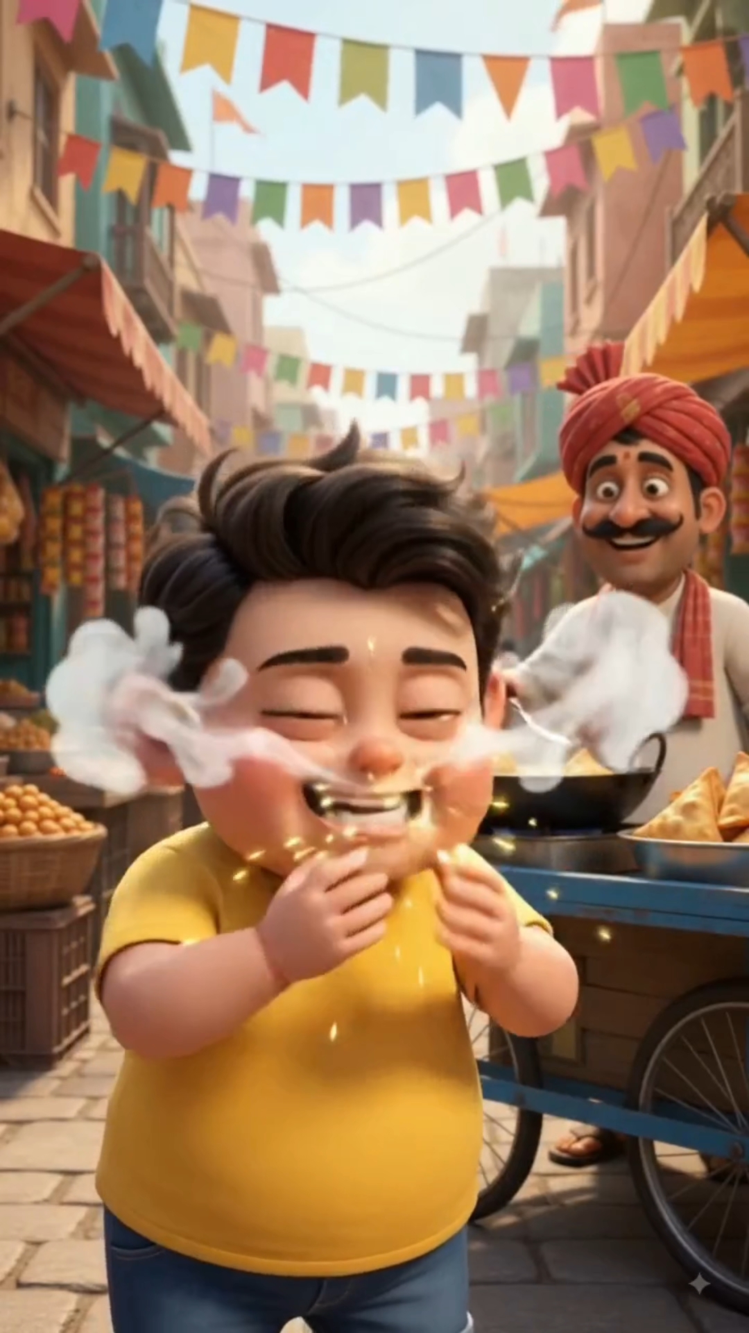 Samosa nahi ye to roket