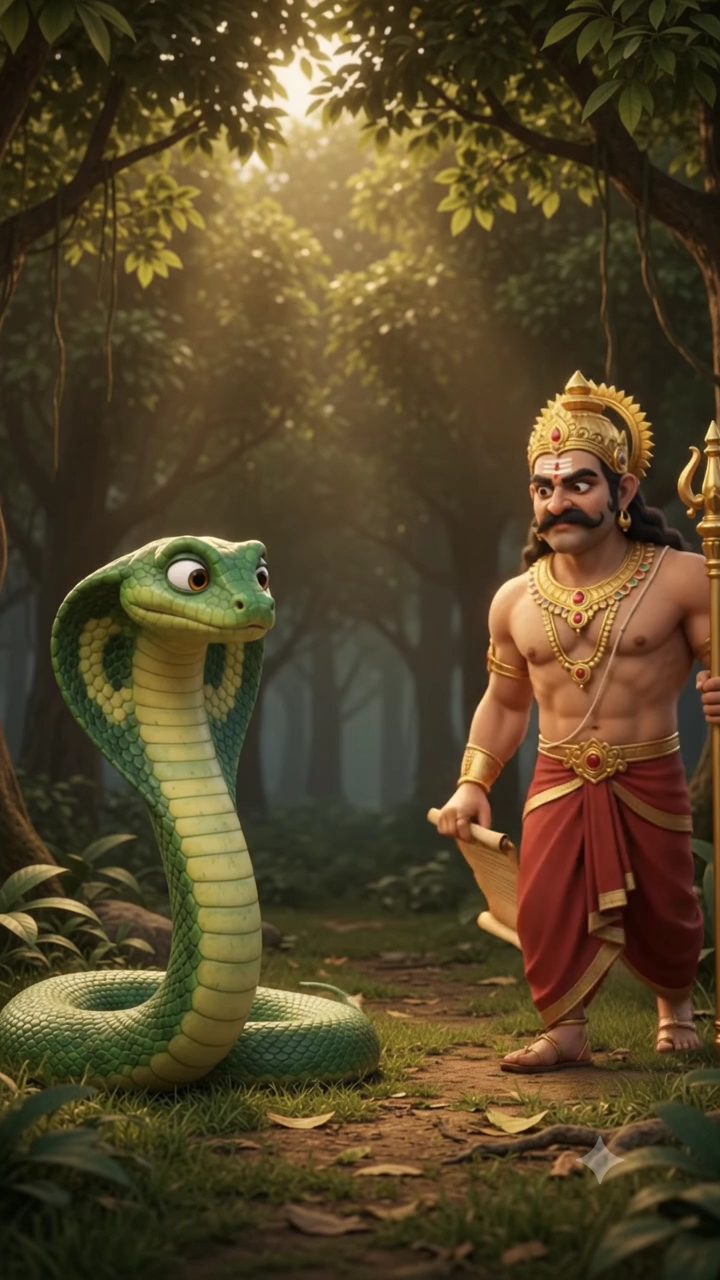 Snake 🐍 and ravan