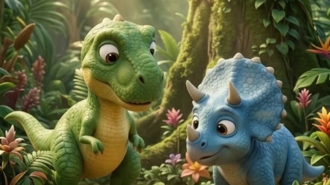 Green dainasour or blue dainasour | or yellow 🟡 dragon