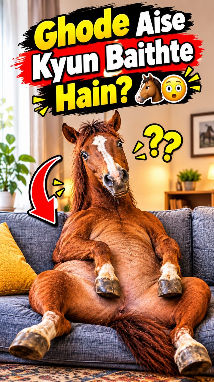 Ghodon Ke Ye Funny Facts Aap Nahin Jaante! 🐎🤣