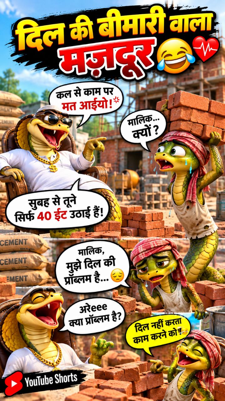 Majdur ❌ kam chor ✅