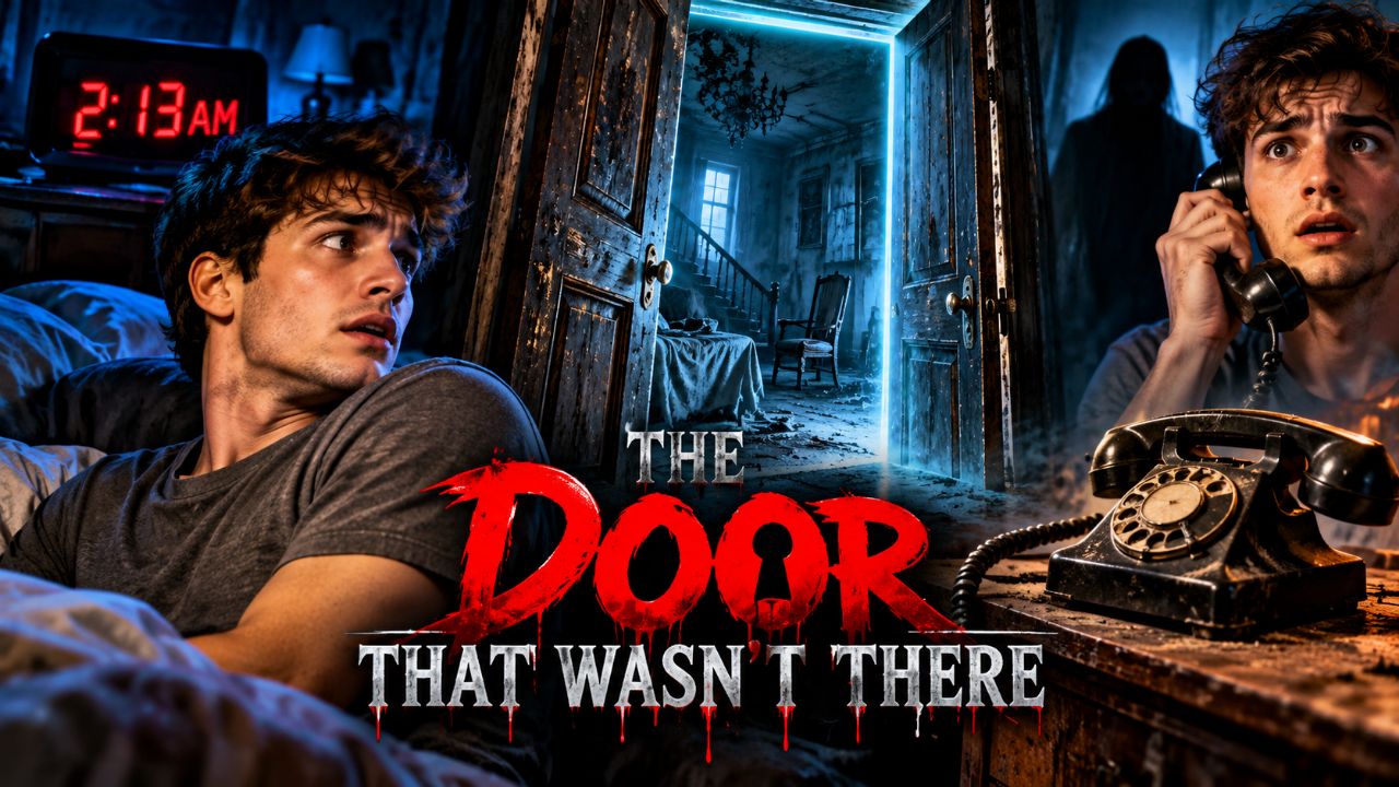 The Door That Wasn't There 😨 | 60-Second Horror Story #Shorts