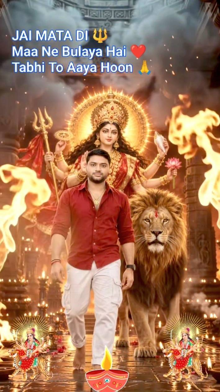 Maa Ne Bulaya Hai, Tabhi To Aaya Hoon 🙏❤️ | Jai Mata Di 🚩 | Mata Rani Status #Shorts