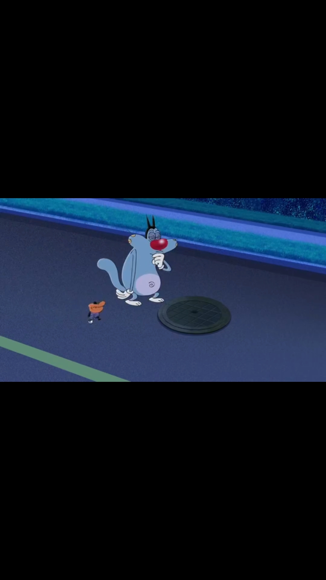 Oggy and cockroach