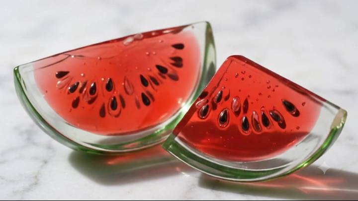 Satisfying Glass fruit Cutting ASRM ✨ 💎 | Relaxing ASMR Sounds #Shorts #tranding #viral