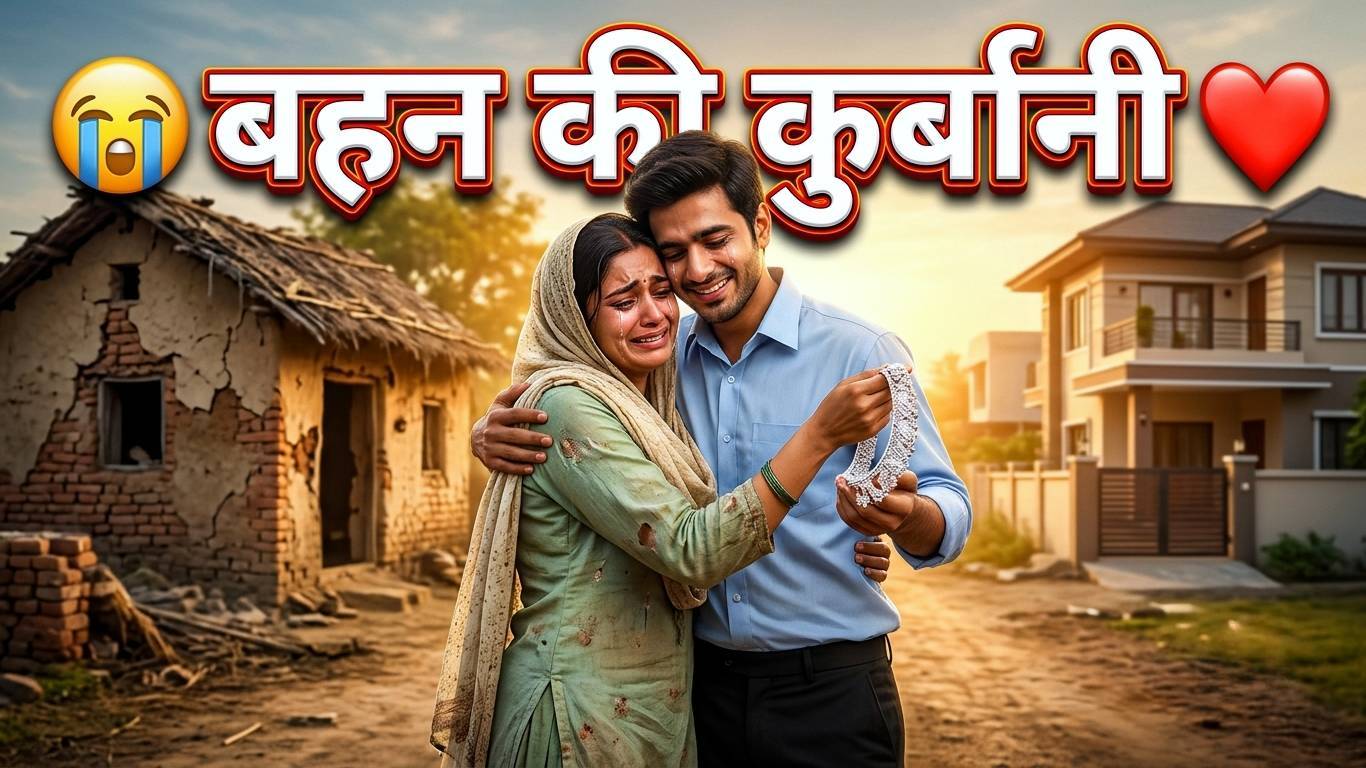 गरीब बहन ने भाई के लिए अपनी खुशियाँ कुर्बान कर दीं  Emotional Hindi Story