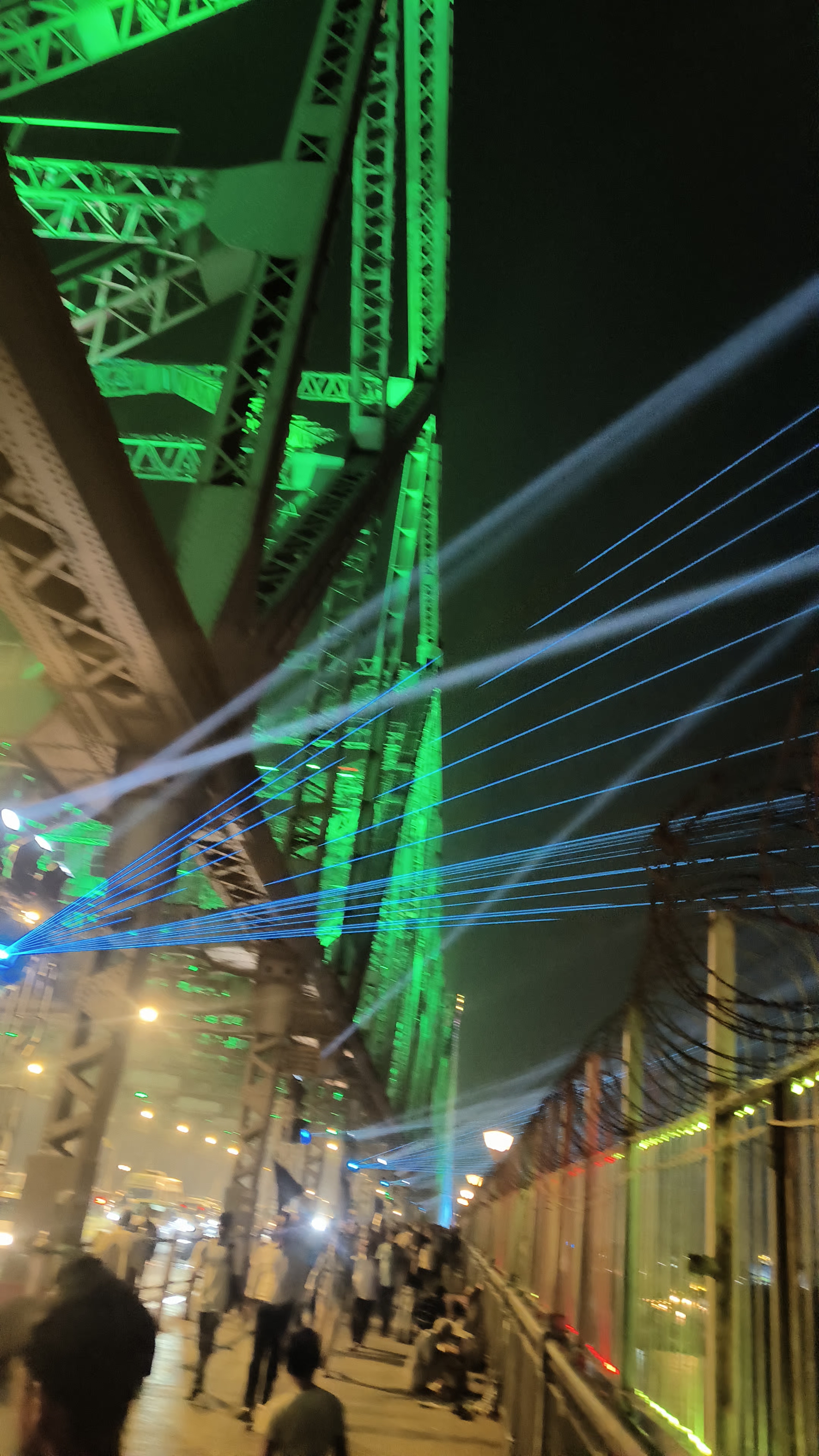 Howrah Bridge Kolkata West Bengal Night View 😍