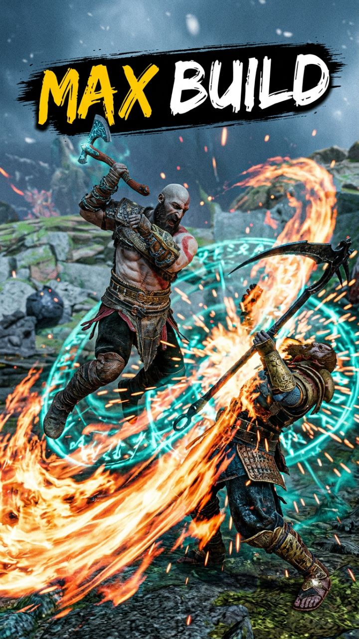 Bosses Stand Zero Chance Against This Build #godofwar #shorts #trending