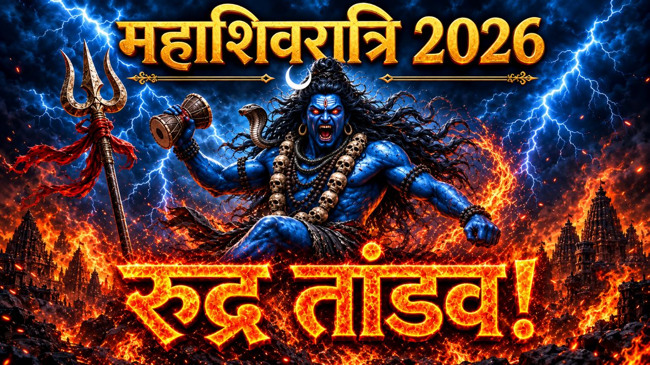 2026 🔱 Rudra Tandava – The Fierce Cosmic Dance | Har Har Mahadev #shorts