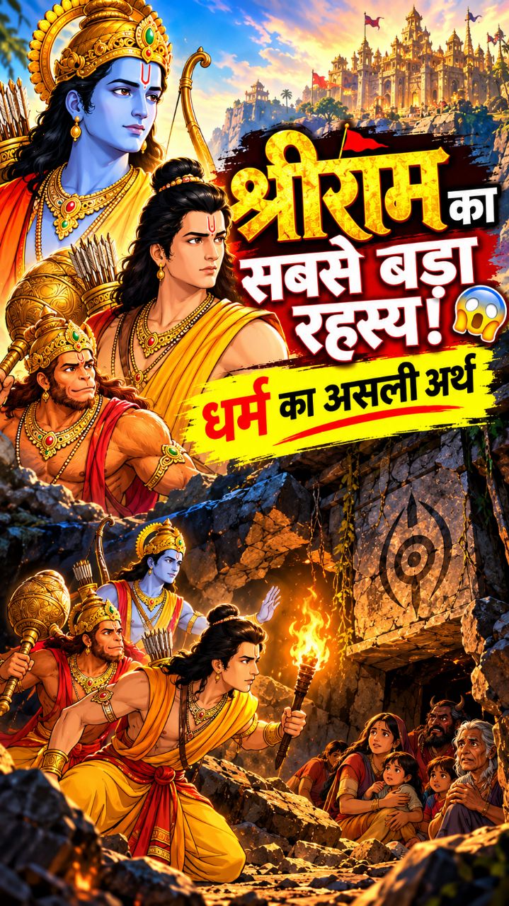 😱 श्रीराम ने लक्ष्मण को बताया धर्म का सबसे बड़ा रहस्य! 🚩