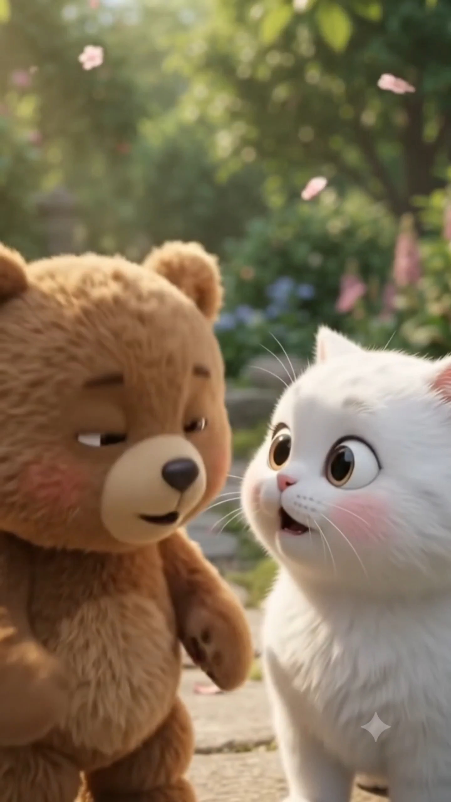 Cute teddy 🧸 love talking 😍💘