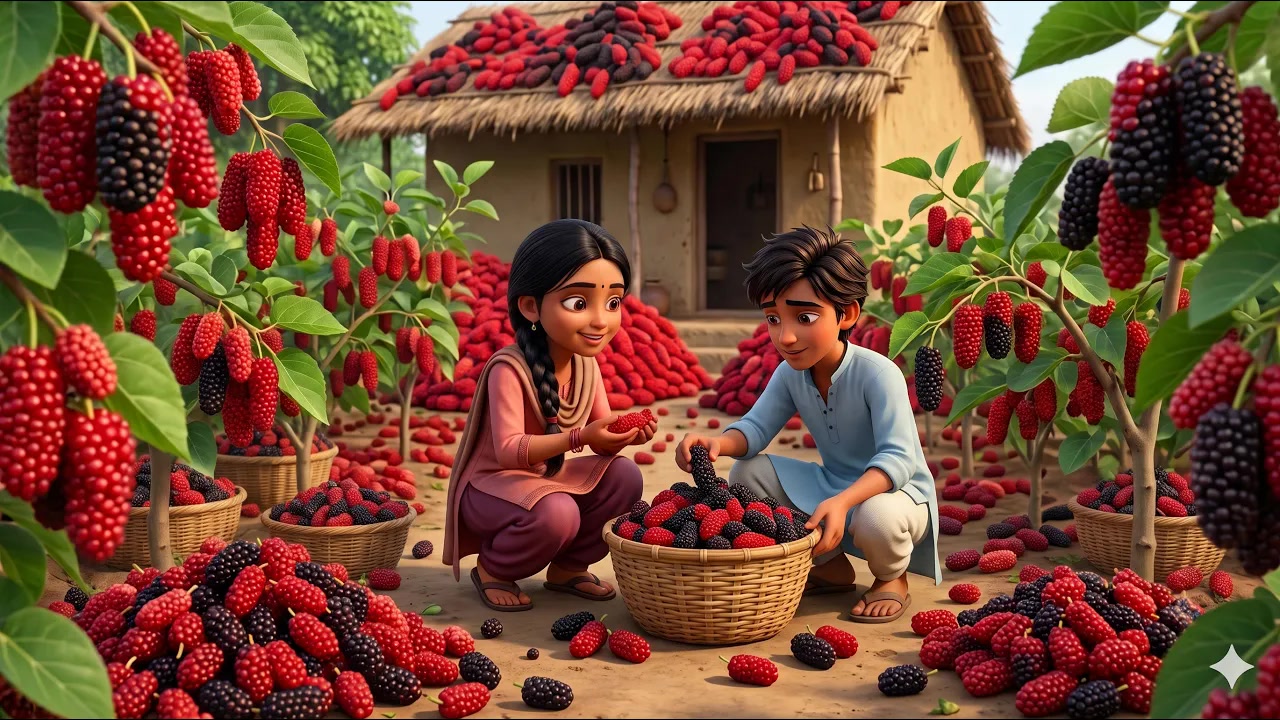 गरीब भाई ने सड़े हुए शहतूत से बनाया शरबत, फिर जो हुआ उसने सबको चौंका दिया! 😱 | Hindi Kahani