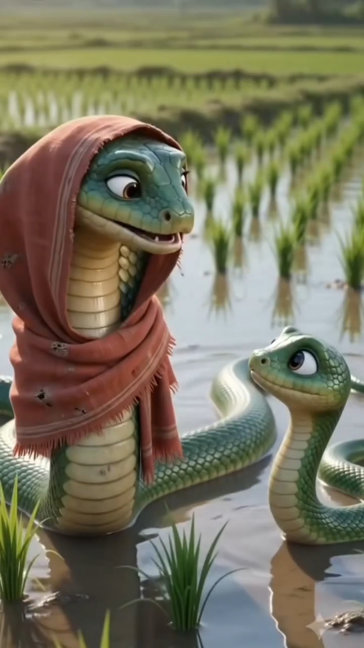 Snak khet me dhan ropana ja rahi hai apna bacha ka sath