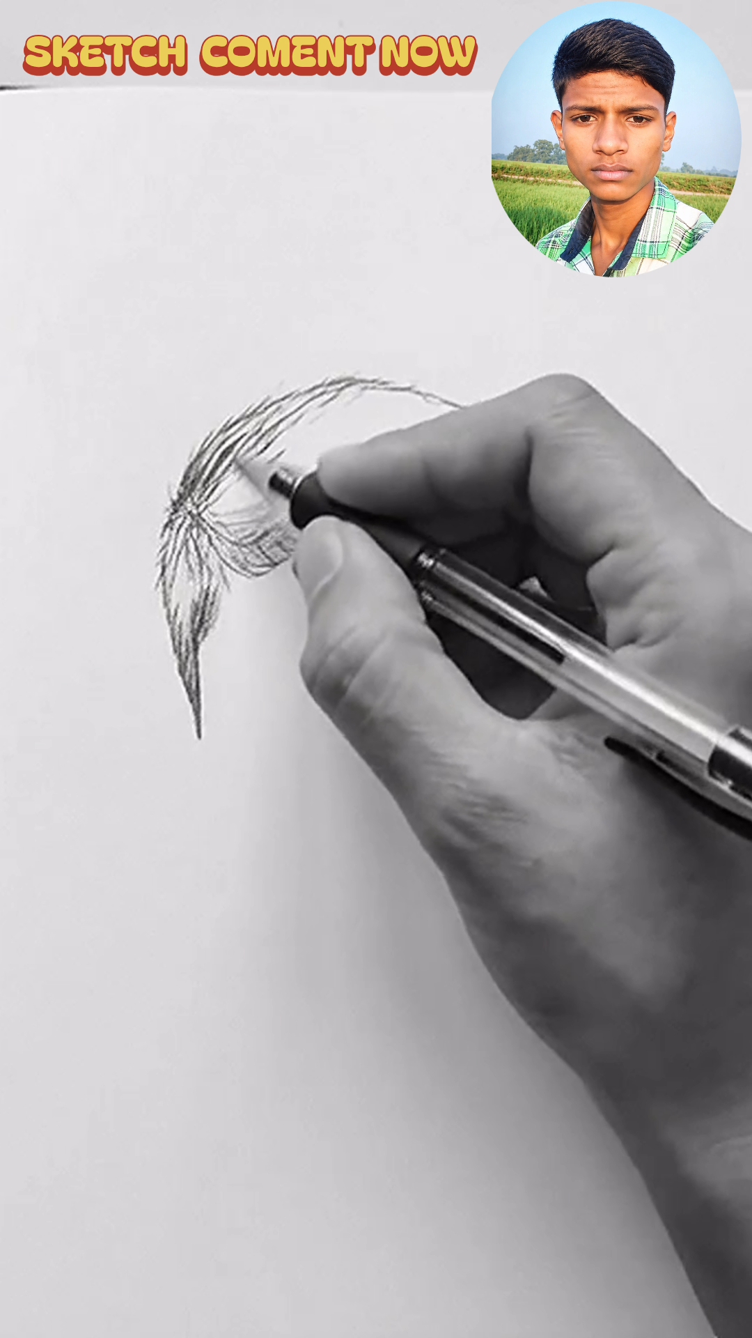 😱 आपकी फोटो का ऐसा पेन स्केच बना दूँ? ✍️🔥 | Comment “SKETCH” ❤️