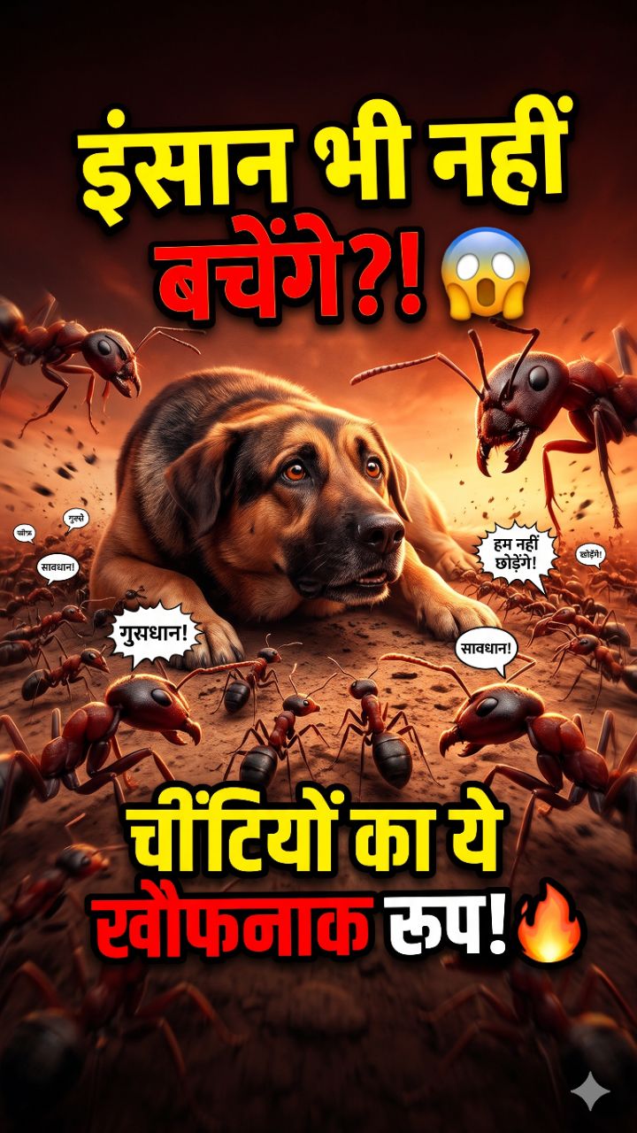 नन्ही चीटियों की भयानक ताकत! 🐜🔥 AI Generated Scene #TrendingShorts