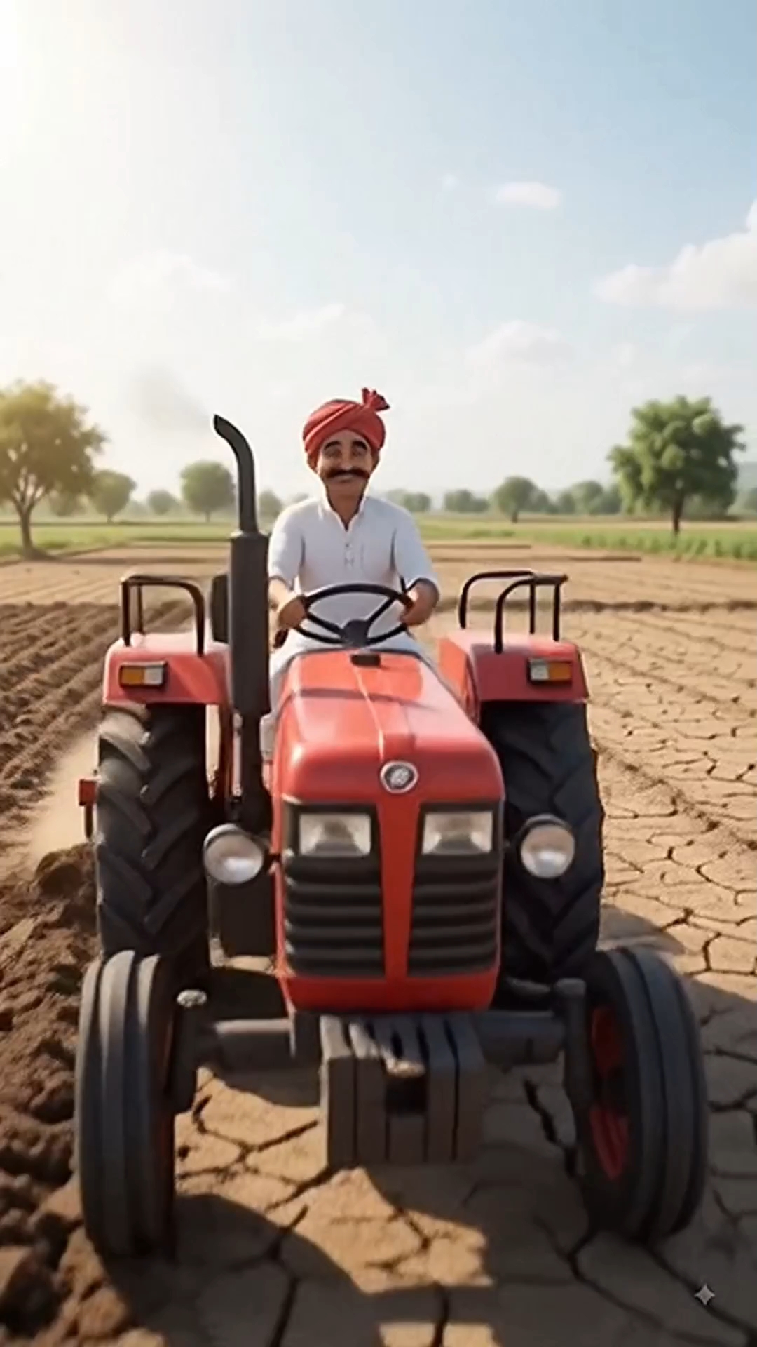 🌾 किसान की मेहनत और AI की कमाल की खेती 🚜🔥 | AI Farming Video