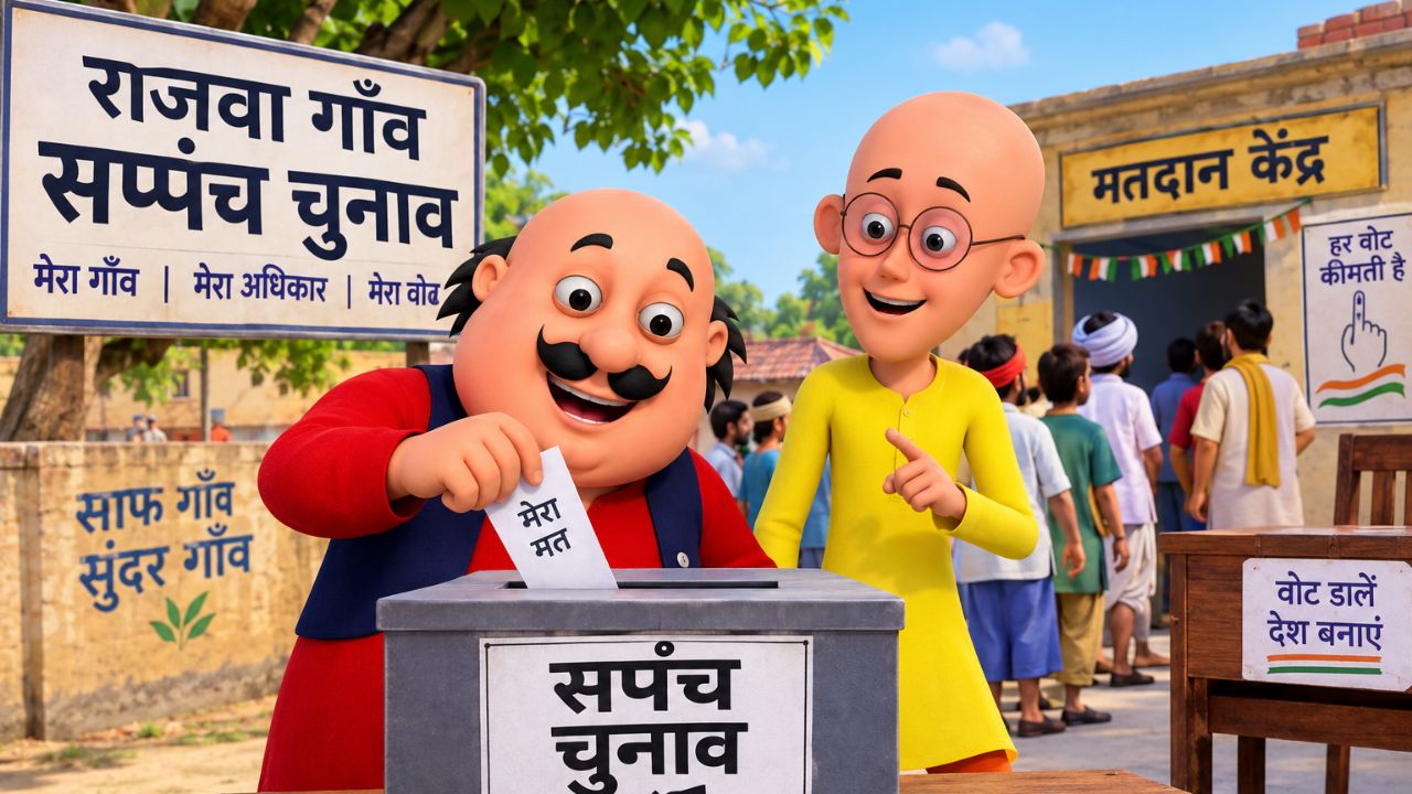 😂 मोटू-पतलू का चुनावी धमाल! 🗳️🤣
🔥