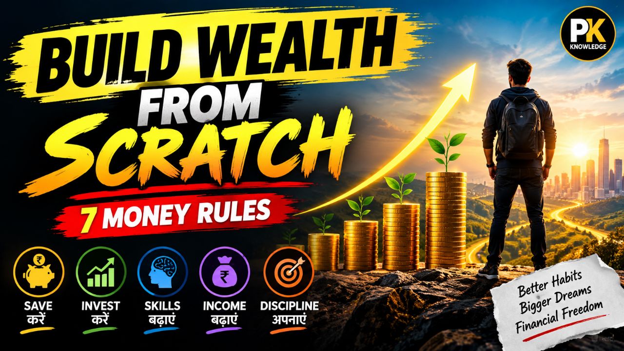 Build Wealth From Scratch 💰 | 7 Money Rules to Become Rich | Hindi