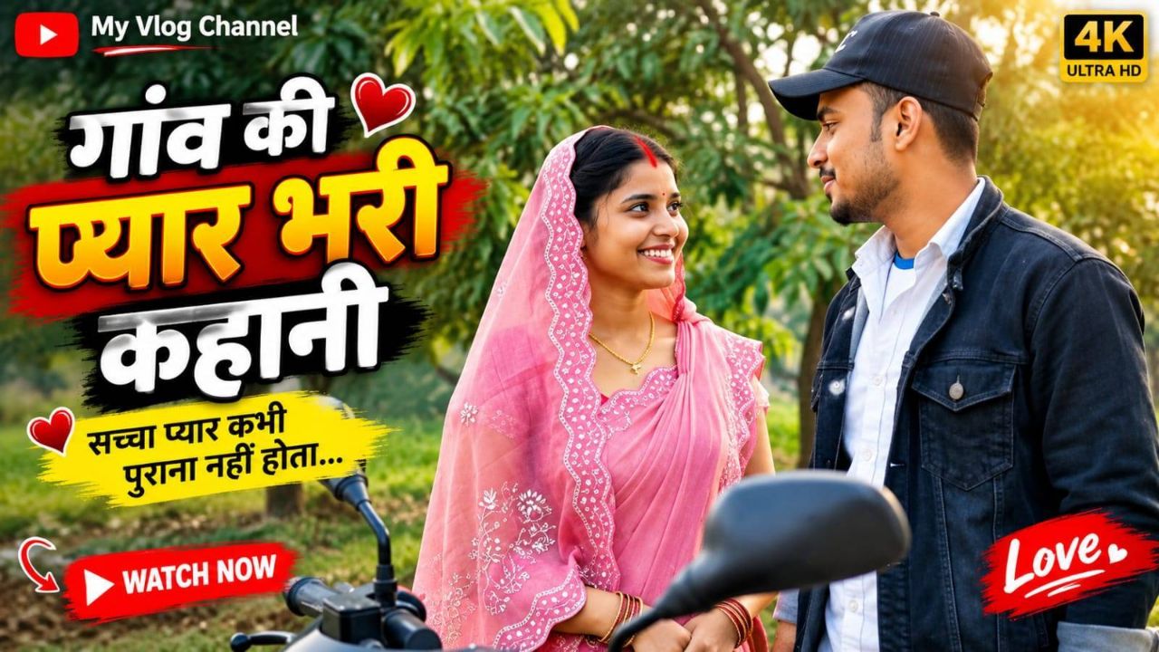 ❤️ गांव की प्यार भरी कहानी ❤️😍 | सच्चा प्यार कभी पुराना नहीं होता 🥰 | Romantic Couple Love Story