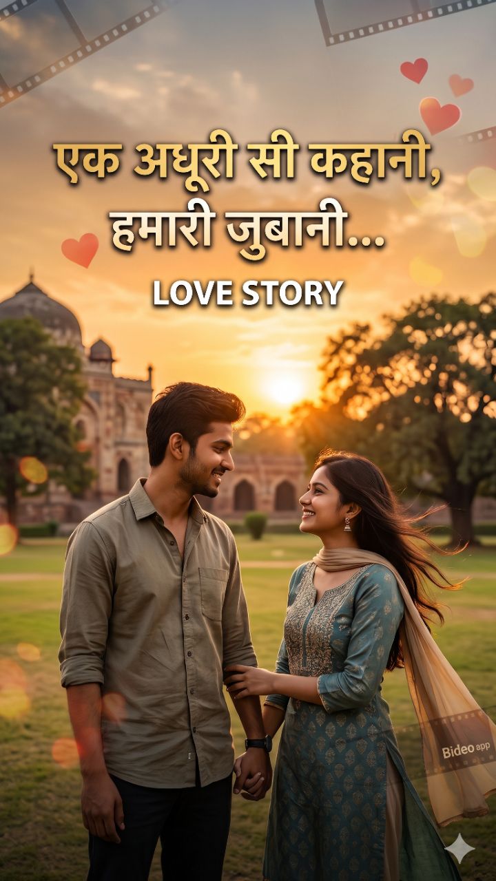 एक अधूरी सी कहानी, हमारी जुबानी... ❤️✨