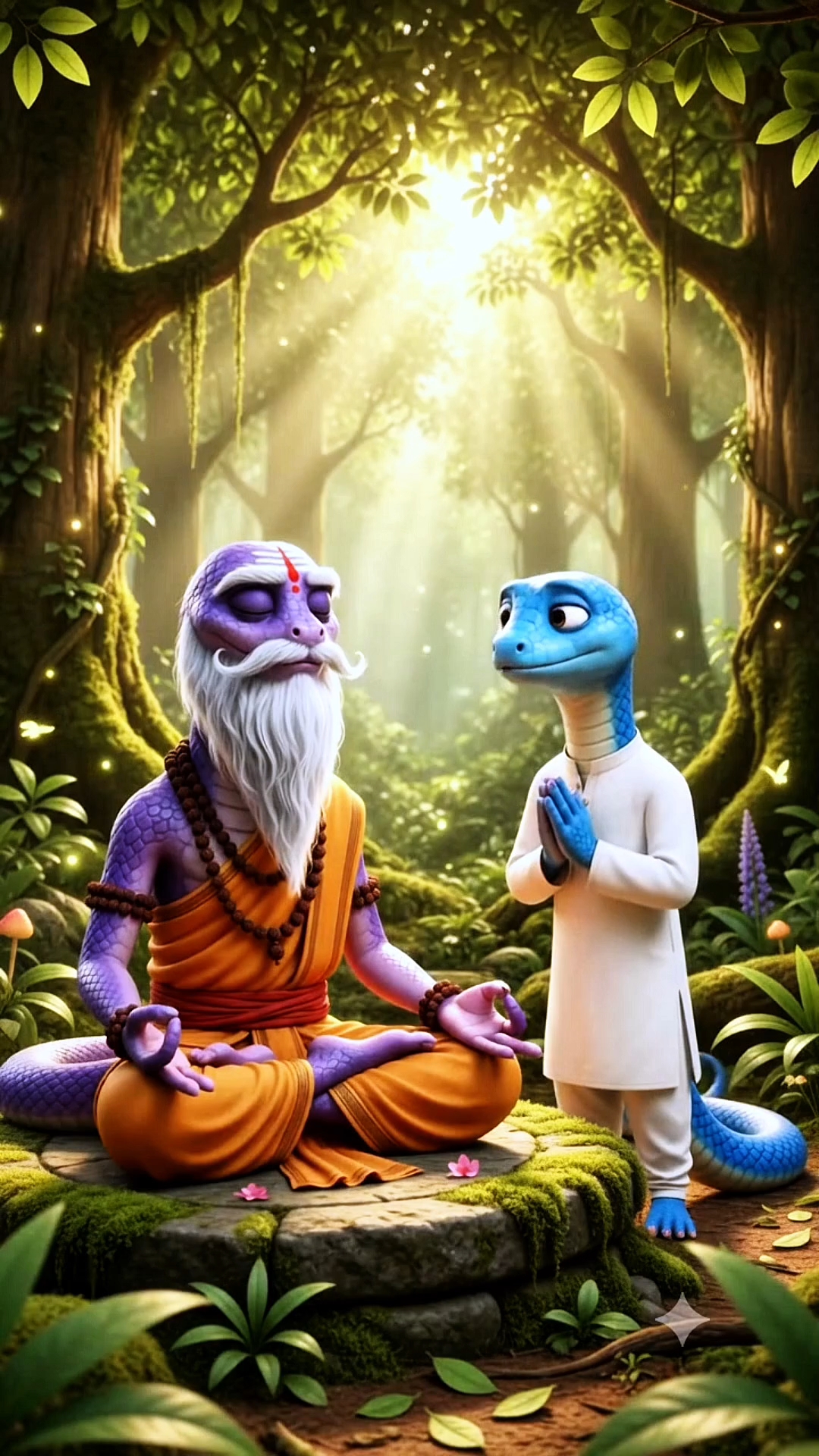 Baba se Chalaki kar raha tha Saba