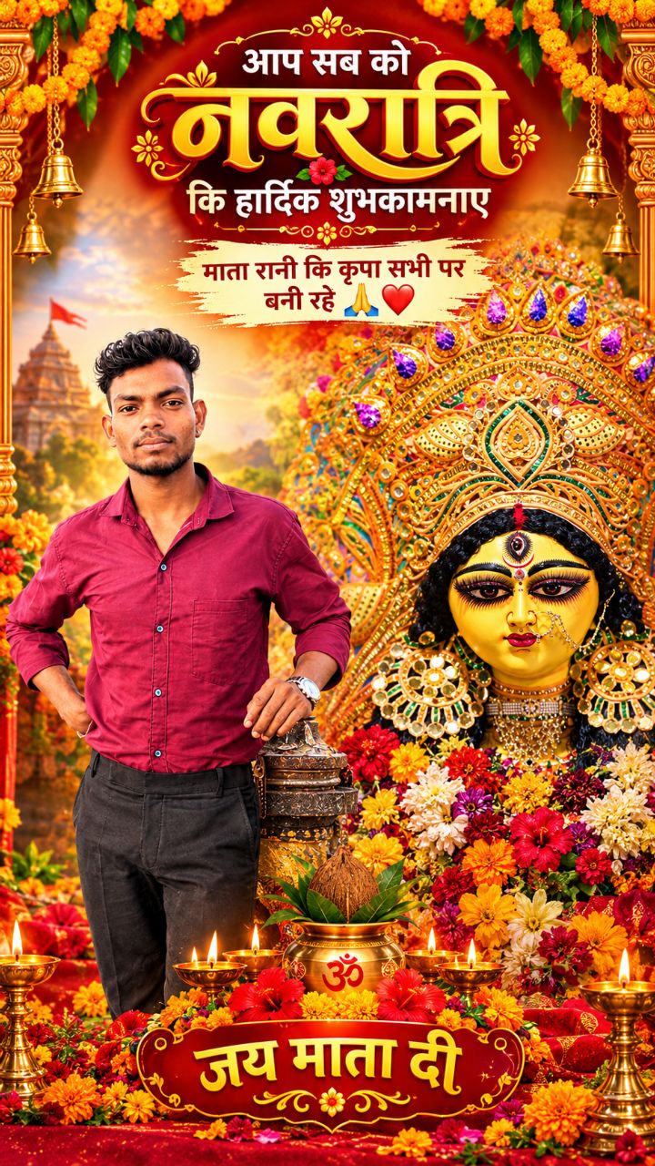 माता रानी का बहुत सुंदर फोटो विडियो