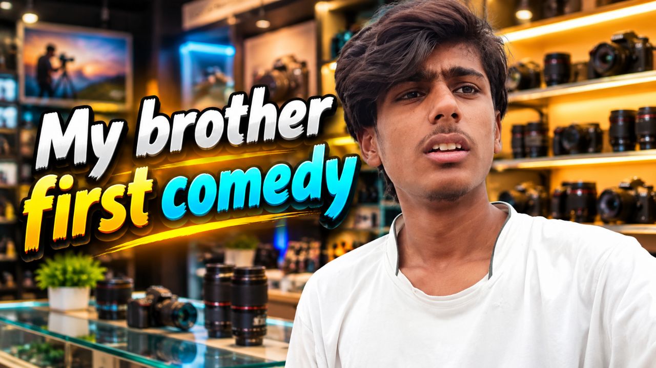 My brother first vlogs