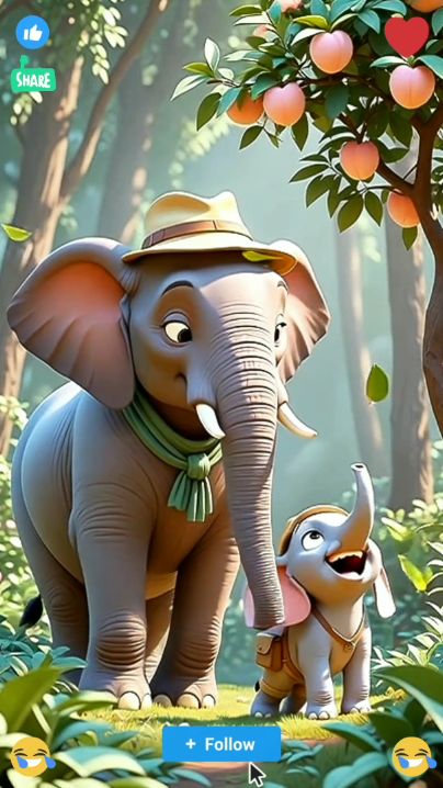 Papa Elephant’s Funny Jungle Answers | Baby’s Cute Questions
