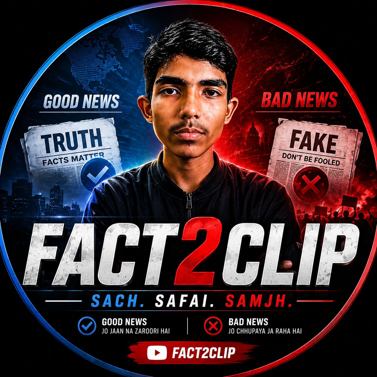 Fact2clip on Bideo