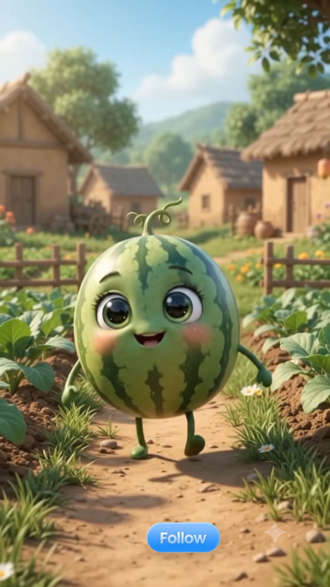 🍉 जादुई तरबूज मिला खेत में 😱🐉 | भाग 1 | AI Cartoon Story