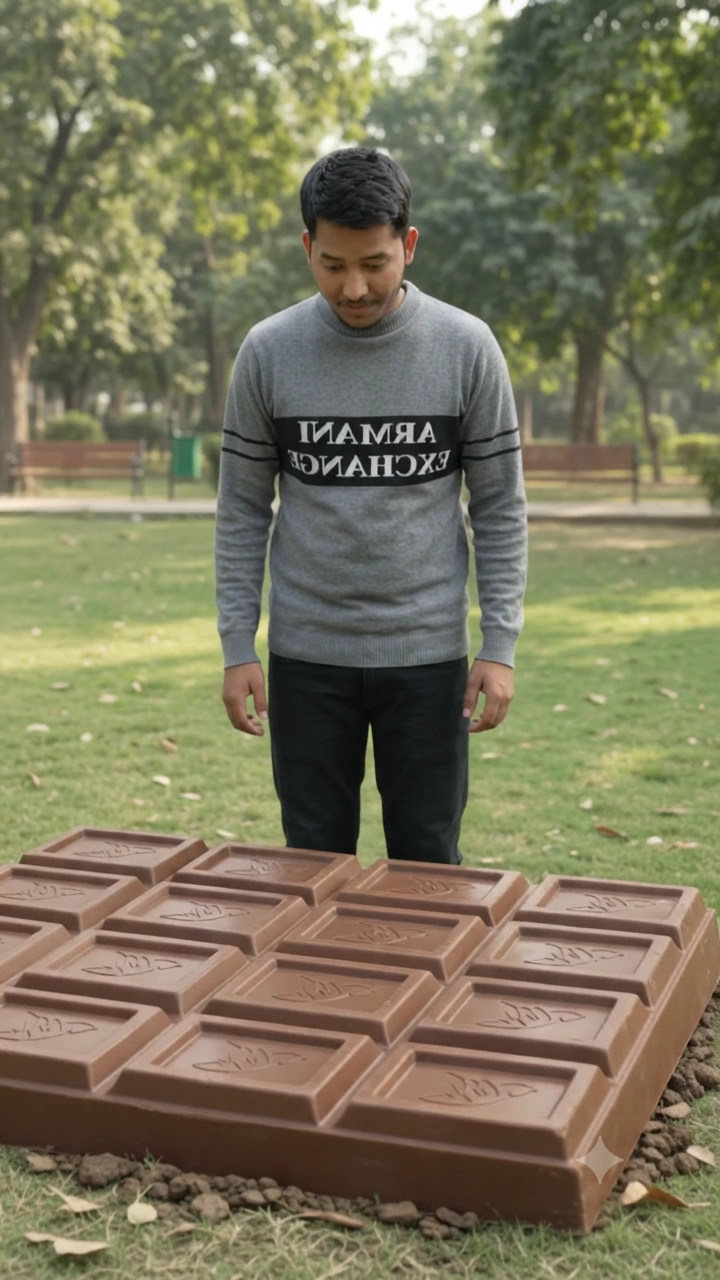 😱 पार्क में मिला चॉकलेट का विशाल दरवाजा! 🍫🚪