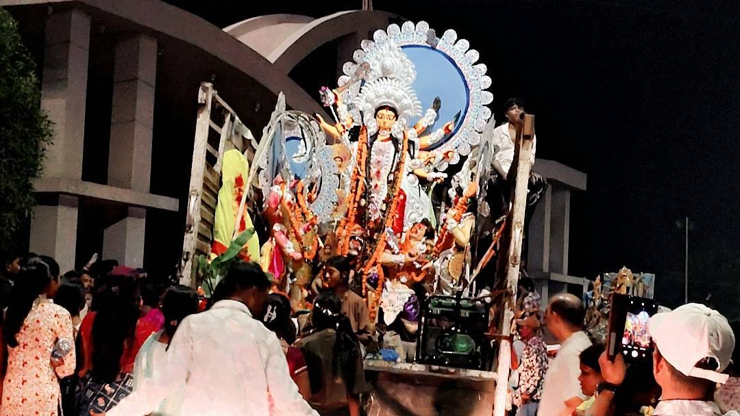 माँ दुर्गा की विदाई 😢🙏 अगले बरस तू जल्दी आना माँ ❤️🌺 | जय माता दी 🚩