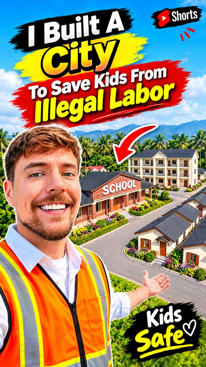 I build a city to save kids from illigel labor