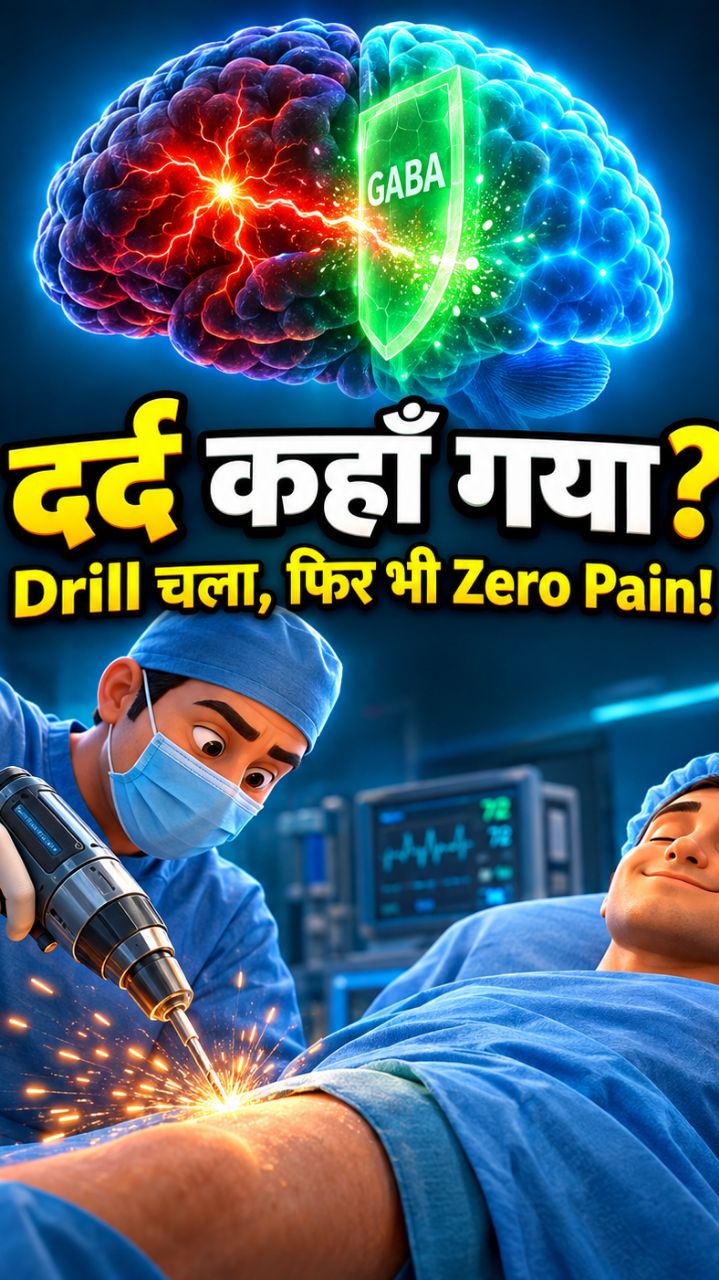 Surgery में Drill चलता है, फिर भी दर्द क्यों नहीं होता? 😱 #Anesthesia