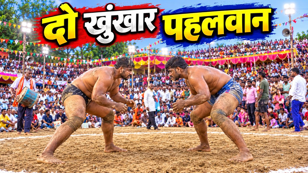 अखाड़े के दो सबसे खूंखार पहलवान! ⚔️💪#HeavyweightShowdown #ClashOfTitans #EpicFight #MonsterWr