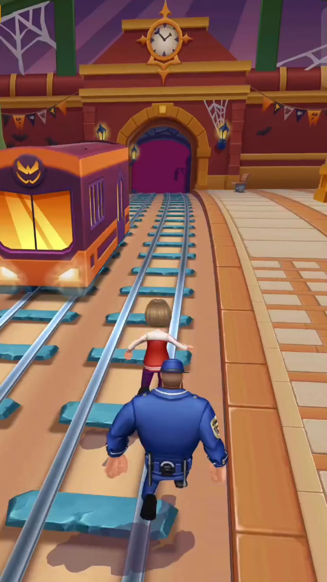 Subway runner game