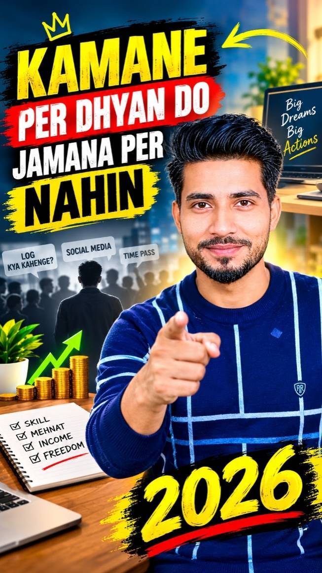 STOP SCROLLING! 🚨
घर बैठे ₹20,000-₹25,000 कमाने की ट्रिक्स सीखनी है? 💸🔥