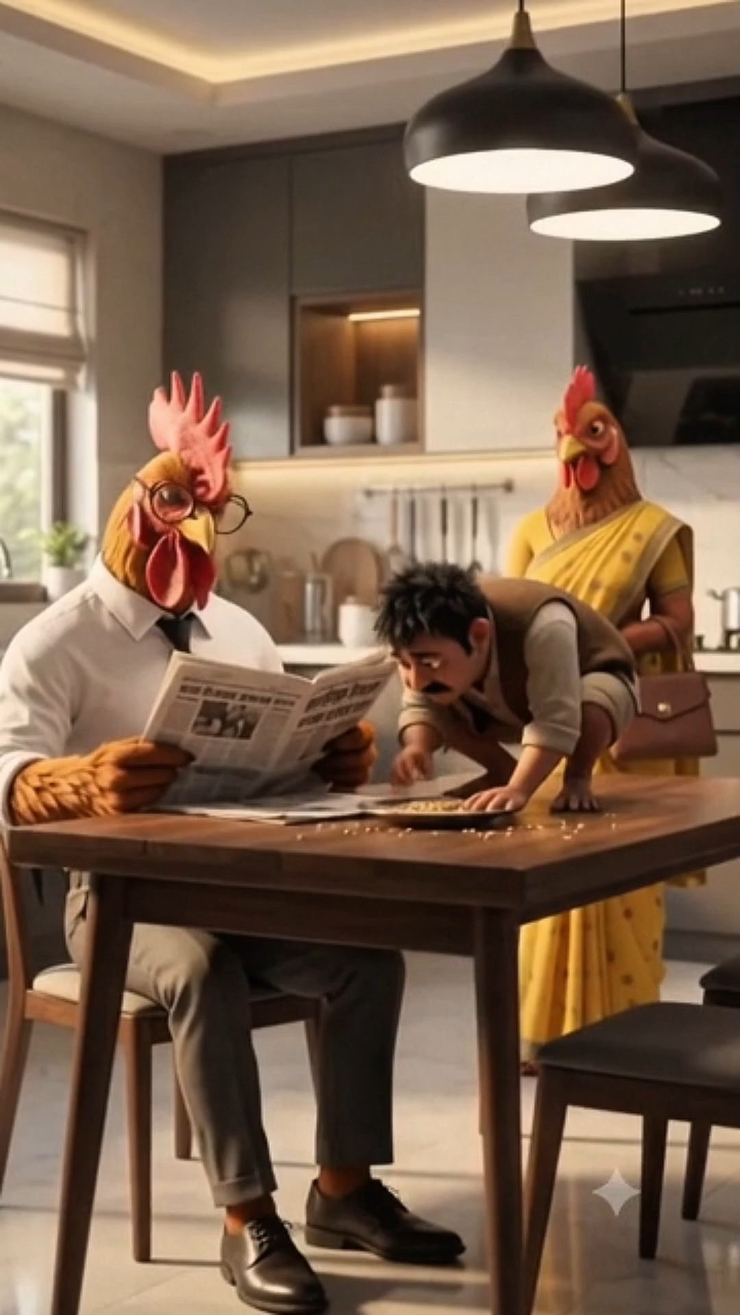 उल्टी पुल्टी दुनियाँ ai comedy Viral वीडियो 😂